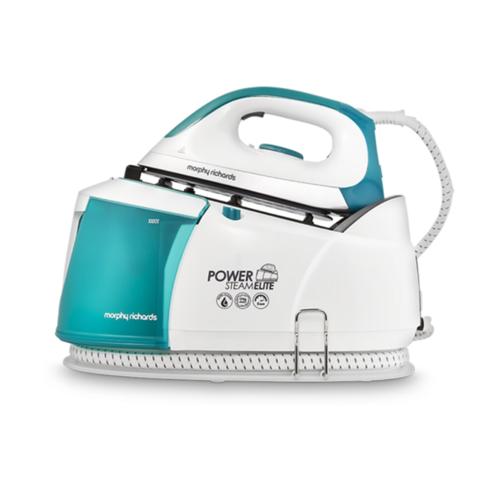 Morphy Richards Power Steam Elite Steam Generator Iron, Ceramic Non-stick Soleplate, Auto Clean, 170g Steam Output, 4.5 Bar, Detachable 1.35L Water T