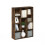 Furinno Luder 11-Cube Reversible Open Shelf Bookcase, Amber Pine 1