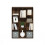 Furinno Luder 11-Cube Reversible Open Shelf Bookcase, Amber Pine 4