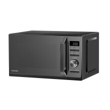 Toshiba Black Microwave 20 Liter Digital 800W Microwave Oven with 1000W Grill, Combination compact with 5 Power Levels, 8 Auto Menus, Grill, Combi, D