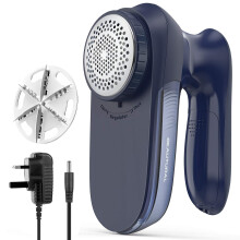 BEAUTURAL Sweater Fabric Shaver Home-Edition, Powerful & Efficient Lint Remover for Clothes and Furniture, AC Adapter or Battery Powered Pill Fuzz Re