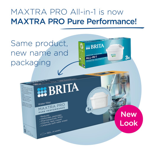 BRITA BRITA - Water Filter Cartridge - MAXTRA PRO All-in-1 Refill 3-Pack 1