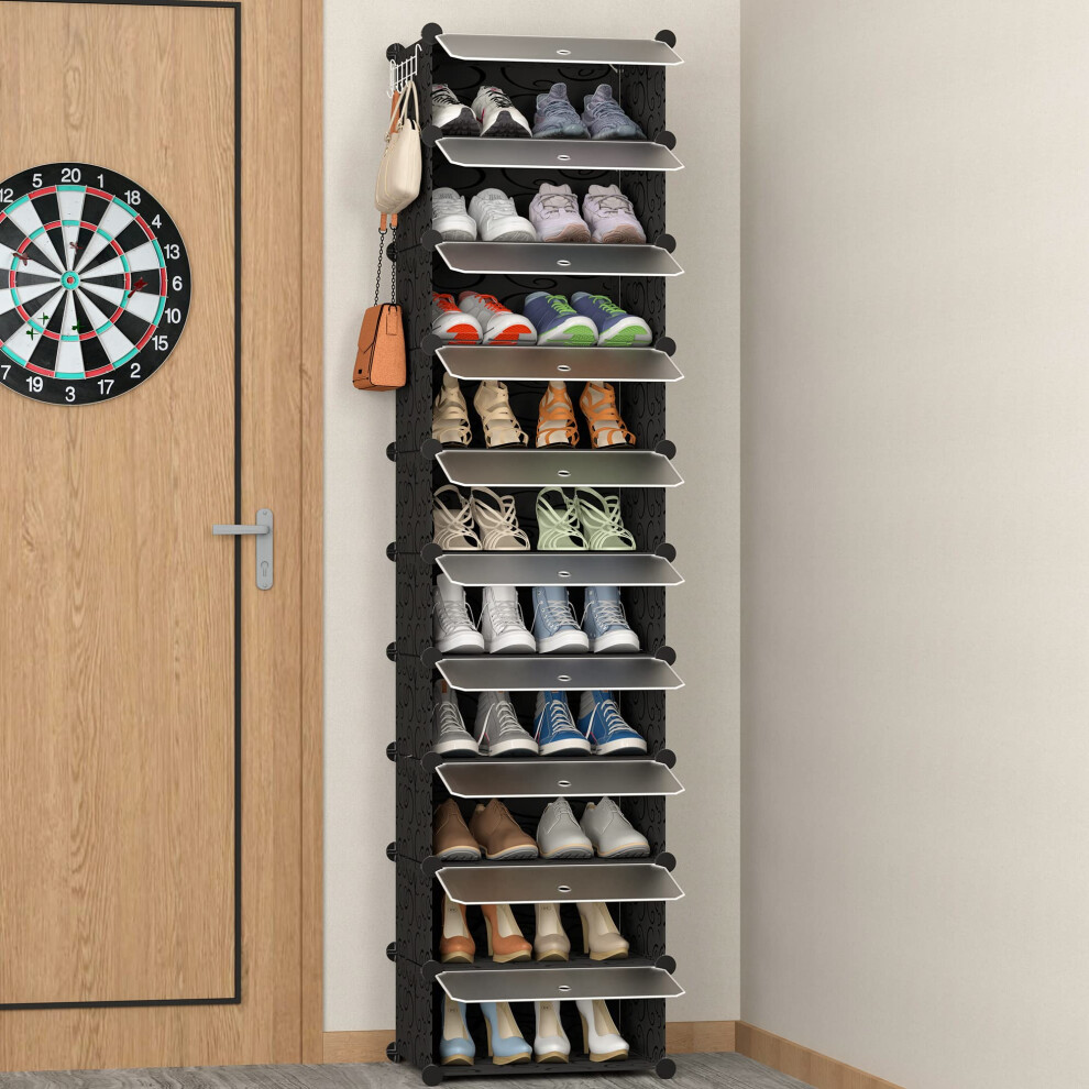 HOMIDEC Shoe Storage, 10-Tier Shoe Rack Organizer