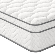 Vesgantti European Mattress 120x200cm - 10.3 Inch Hybrid Mattress with Breathable Foam and Individually Pocket Spring - Medium Firm, Classic Box Top
