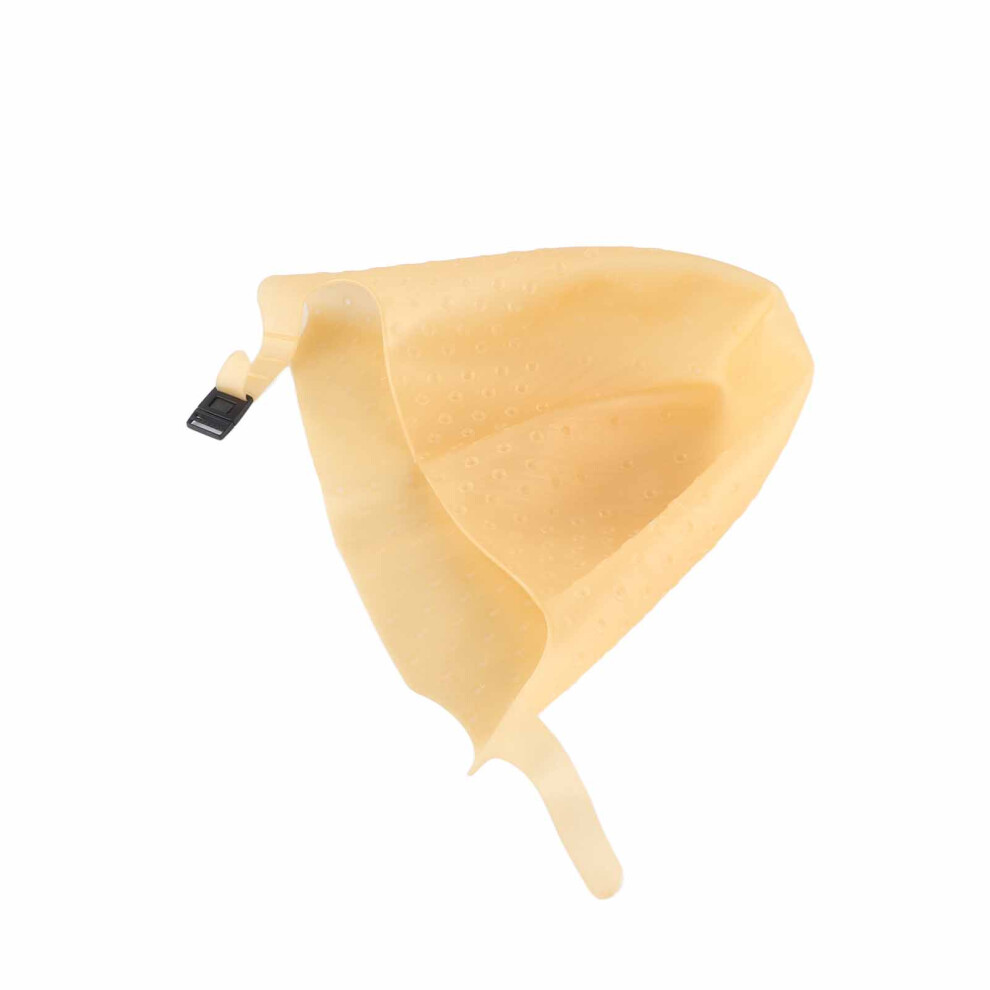Gold Reusable Silicone Hair Dyeing Hat Perfect for Salon and Home Use