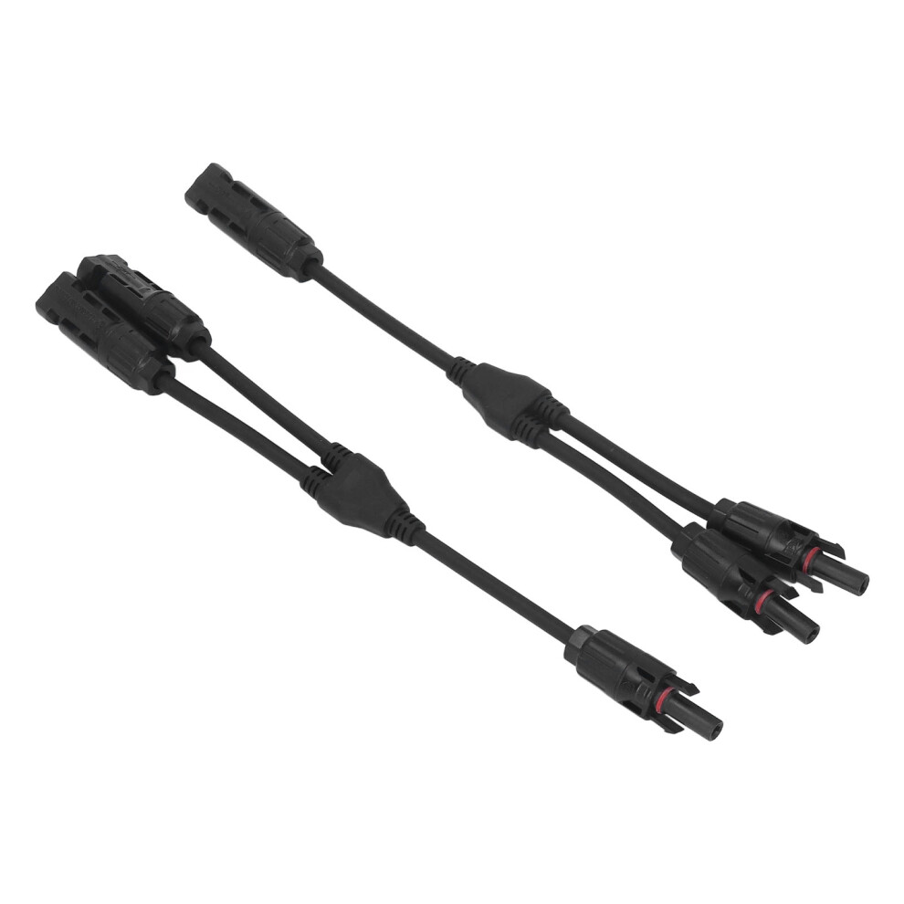2-Pack 1000V Solar Connector Y Branch Adapter, Waterproof Ip68 9391332526575