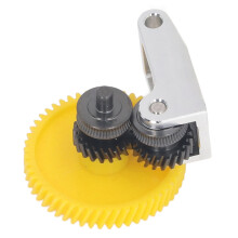 3D-Drucker gehärtetes Stahl-Extrudergetriebe mit Aluminiumgriff für Bambulab X1C P1S P1P X1
