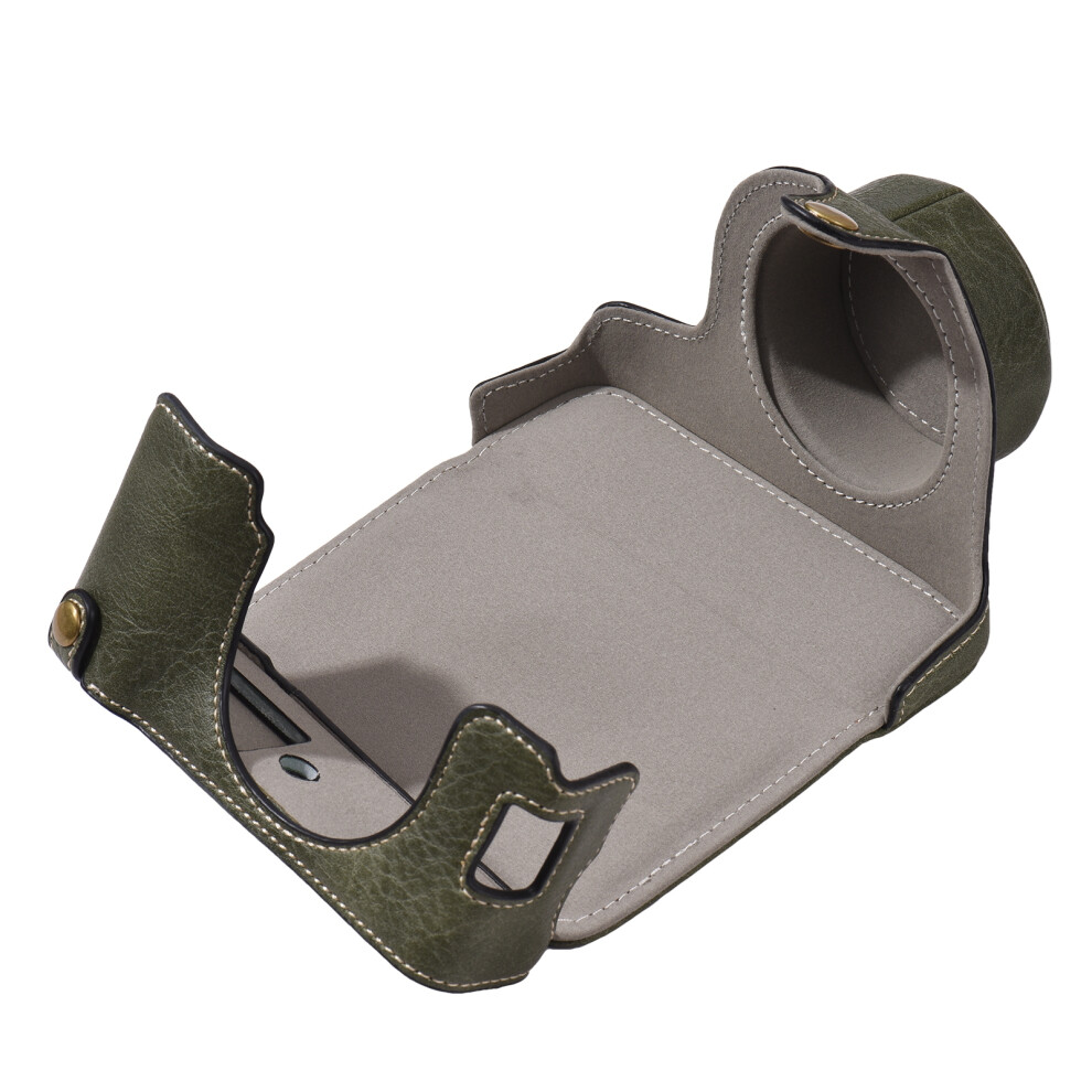 Portable Synthetic Leather Camera Case For X100v/X100f With Adjustable Strap 4901332529077