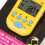 Mini Electronic Metronome M50, 2-Channel Headphone Output, Yellow 6