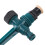 4 Stück Gartensprinkler 360 22,3 cm, Dunkelgrün 12