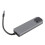 5-in-1 USB-C-Hub, dunkelgrau, 15,0  6,8  1,8 cm 7