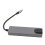 5-in-1 USB-C-Hub, dunkelgrau, 15,0  6,8  1,8 cm 8