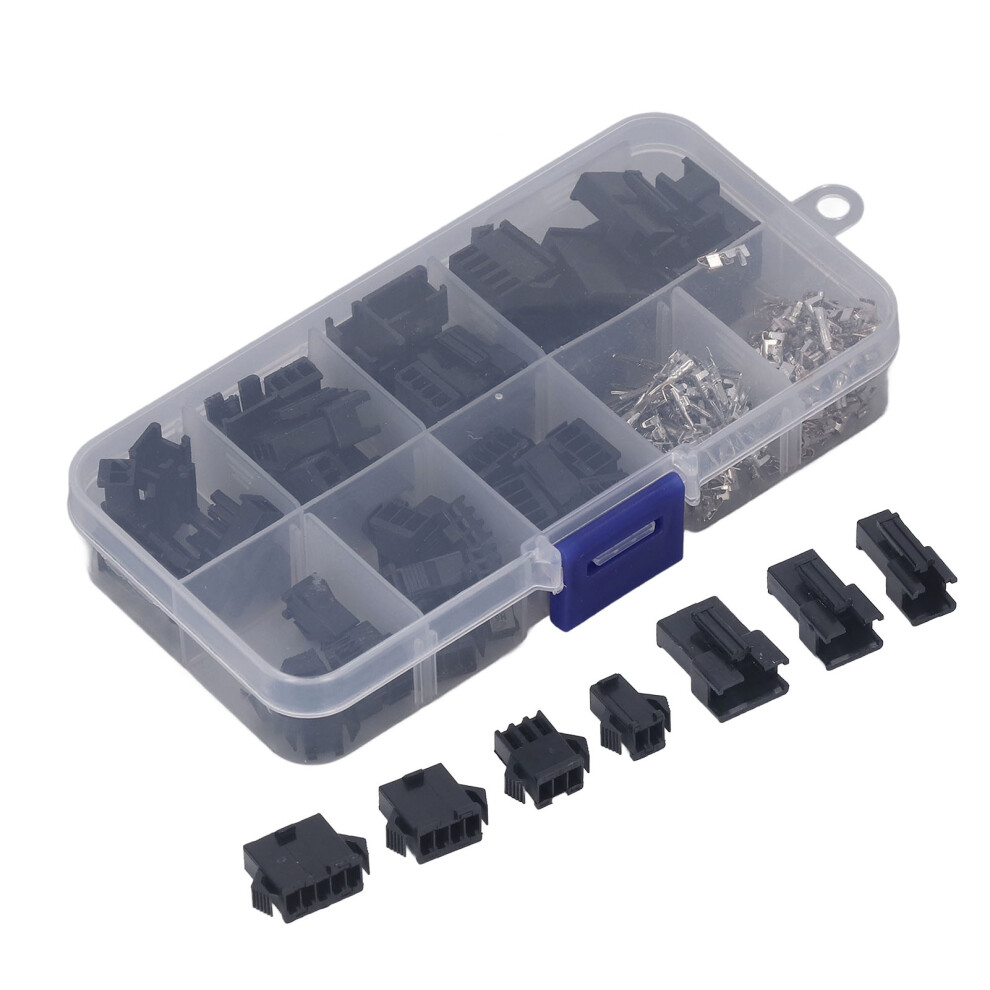 Complete 200Pcs Sm 2.54Mm Crimp Terminals And Housing Set 3281332533986