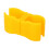 10Pcs Yellow Plastic Football Training Flag Pole Clip 25mm Diameter 5