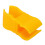 10Pcs Yellow Plastic Football Training Flag Pole Clip 25mm Diameter 6