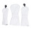 Copri testa da golf impermeabile in pelle PU - set da 3 pezzi, bianco 13