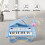 25-Key Mini Electronic Piano with Rotatable Microphone, Portable, 15 Functions Pink/Blue 5