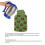 Avocado 2000 ml Wärmflasche mit gestricktem Bezug 5