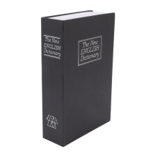 Wörterbuch Münz Sparbüchse 0,5 L Buchform S Schwarz