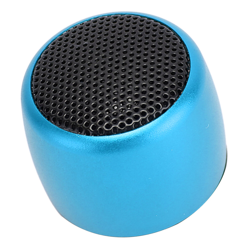 Mini Tooth 5.0 Speaker Metallic : Usb Rechargeable & Portable Blue 8761332544410