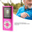 Bluetooth MP3 Player with 64G Support Lossless Sound 1.8'' Display 12