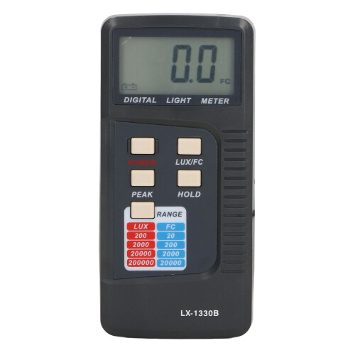 LCD Display Light Meter 0.1-200000LX Professional Illuminance Measuring Tool 2