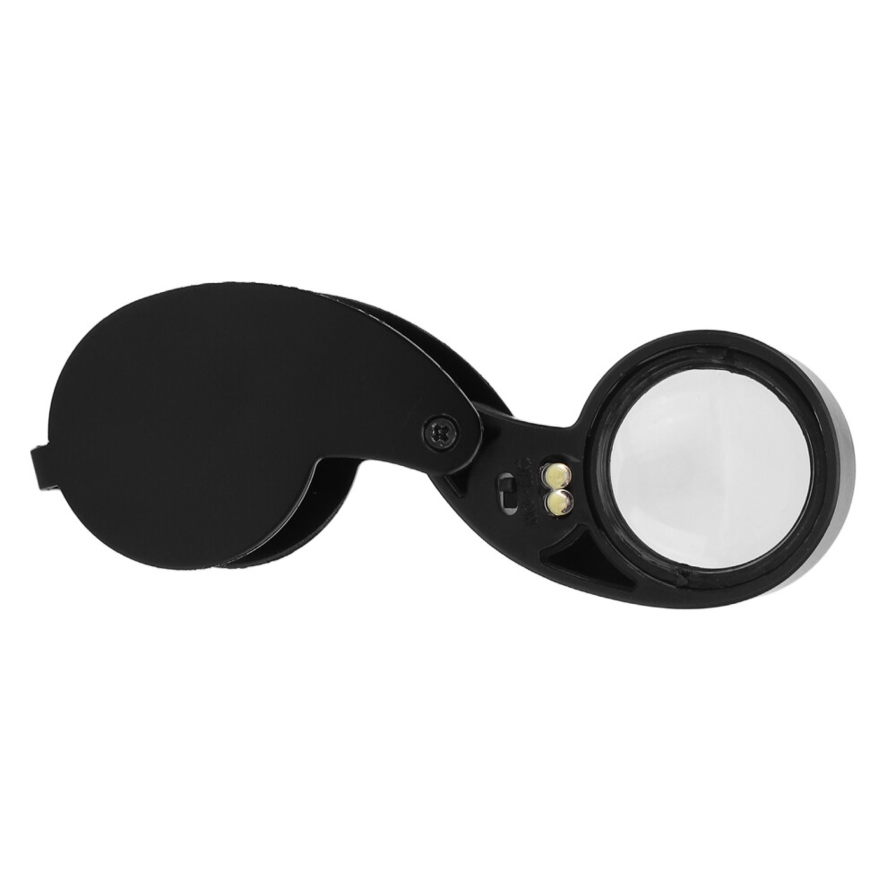 Light Compact 40X Magnification Loupe With Acrylic Lens & Function