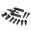 Motorcycle Bearing Puller Set, Steel, 10 Sizes, 145mm 4