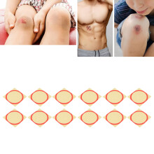 12 STÜCK Blutstillender Verband Transparent Super Haftend Notfall-Brustverschluss Patches HOT
