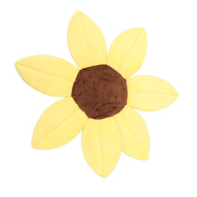 Flower Baby Bath Pad Soft Short Plush Sponge for Infants 66cm