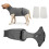 Ganzkörper-Hundewindel - Wiederverwendbares Polyester, Größe L 14