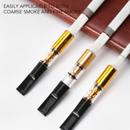 5-Pack Portable Tar Filter Holder for Cigarettes Food Grade Material 2