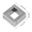 Electroplated Zinc Alloy Metal Puzzle 3D Brain Teaser Interlocking Portable 6