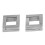 Electroplated Zinc Alloy Metal Puzzle 3D Brain Teaser Interlocking Portable 4