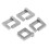 Electroplated Zinc Alloy Metal Puzzle 3D Brain Teaser Interlocking Portable 13