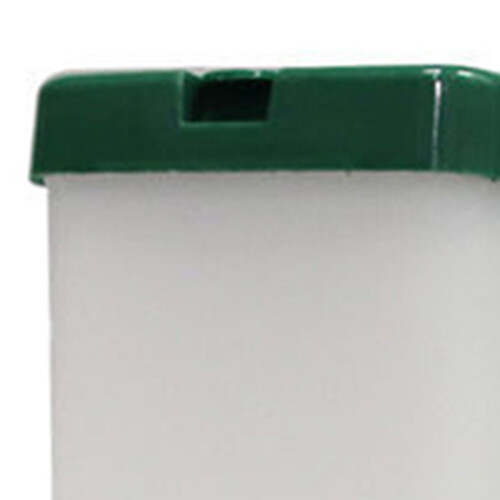 Kaninchen-Wassertränke 1L silberner Edelstahl-Auslauf 2