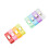 100PCS Clear Plastic Photo Clips, Flat Head, Mini Clothespins, 2.7x1 cm 12
