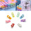100PCS Clear Plastic Photo Clips, Flat Head, Mini Clothespins, 2.7x1 cm 14
