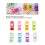 100PCS Clear Plastic Photo Clips, Flat Head, Mini Clothespins, 2.7x1 cm 3