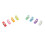 100PCS Clear Plastic Photo Clips, Flat Head, Mini Clothespins, 2.7x1 cm 1