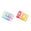 100PCS Clear Plastic Photo Clips, Flat Head, Mini Clothespins, 2.7x1 cm 8