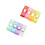 100PCS Clear Plastic Photo Clips, Flat Head, Mini Clothespins, 2.7x1 cm 7