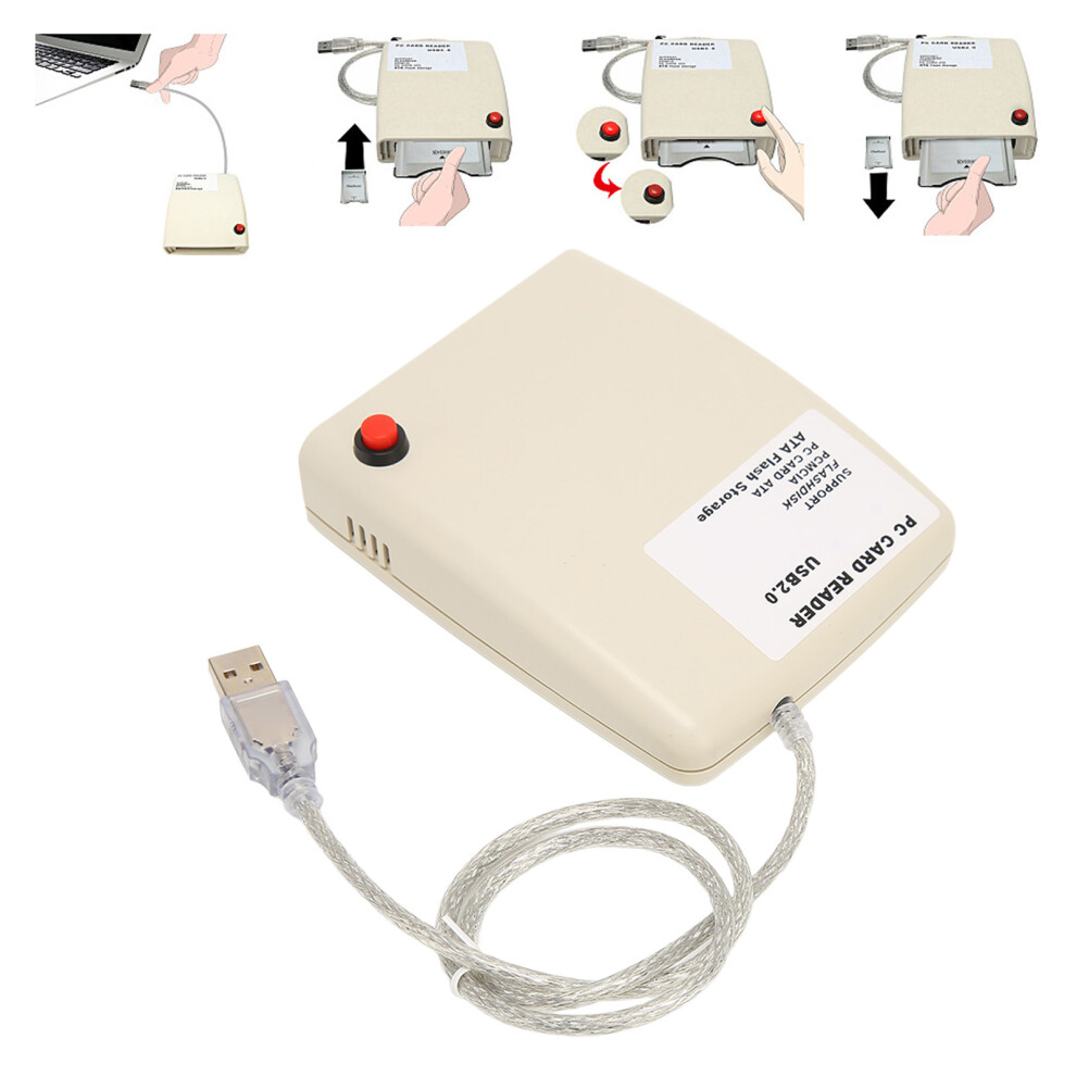 Stable 20G Usb2.0 Pcmcia Card Reader With Anti-Interference Chip 6921332570860