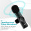 One-Trigger-Two Mini 2,4G Mikrofon Schwarz 6,5  2,5  2,7 cm 5