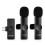 One-Trigger-Two Mini 2,4G Mikrofon Schwarz 6,5  2,5  2,7 cm 3