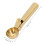 Goldfarbener Edelstahl-Eisportionierer 4,8 cm/18 cm 7