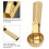 Goldfarbener Edelstahl-Eisportionierer 4,8 cm/18 cm 8