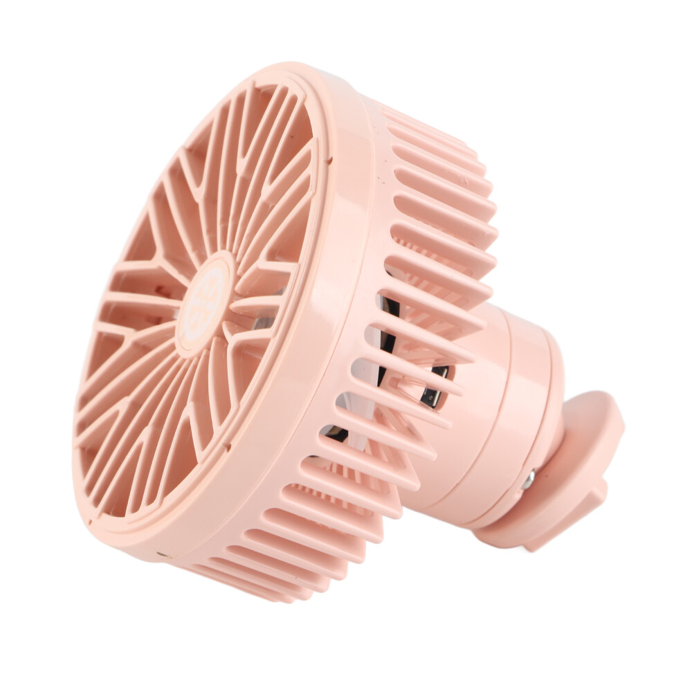 Portable 5V Usb Car Cooling Fan 360 Rotation For Cars, Trucks, Suvs Pink 6911332575569