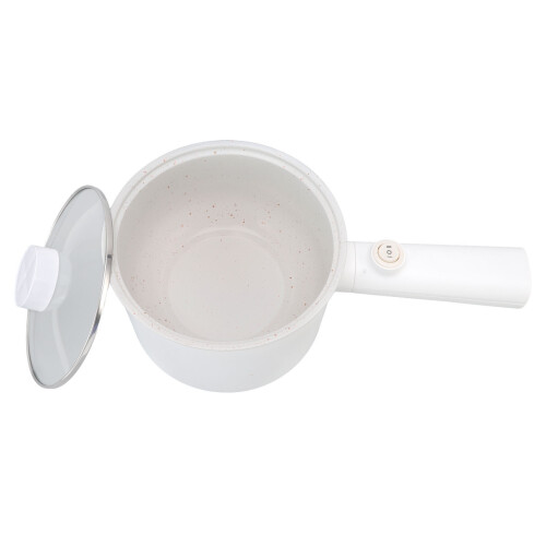 Large 1.8L Electric Hot Pot Multi-Function Cooker for Frying Steaming Boiling