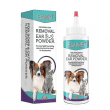 Dog Ear Infections Treatment Painless Dog Ear Powder for Hair Removal, Treats Infected Ears Inflammation Itchiness, Infections Prone Ears, 30g---Code1